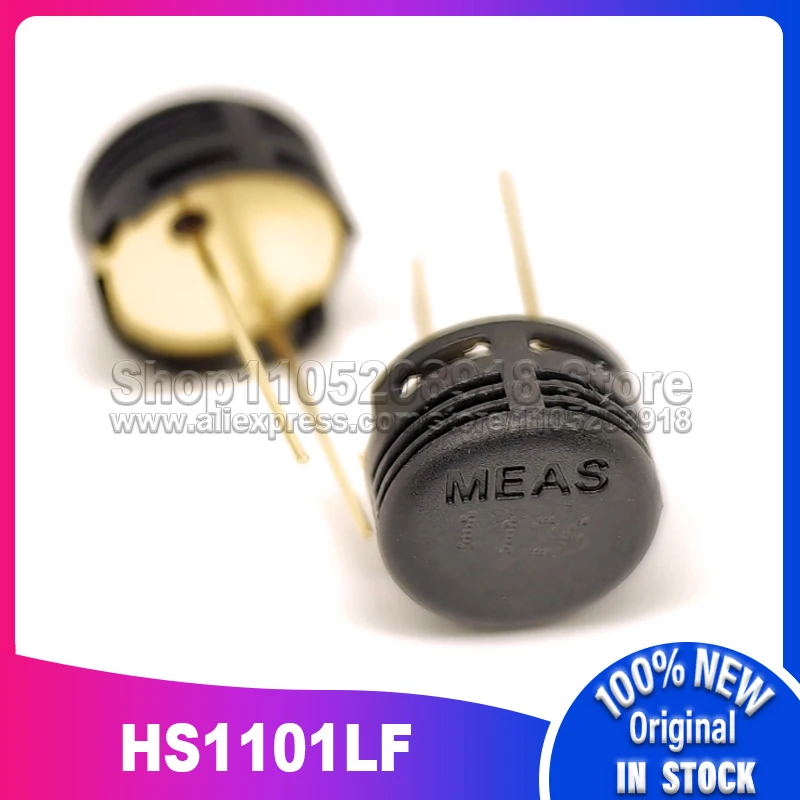 

10 шт./лот HS1101 датчик влажности HS1101LF DIP2 емкостный/влажный конденсатор новый оригинальный