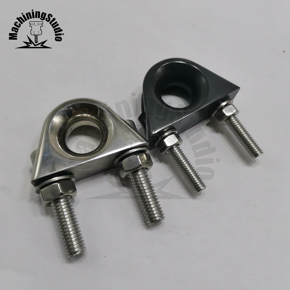 R14.14 Antal quality deck rings Deck Fairlead Organizer aluminum hard anodize with ptfe coating sailboat low friction sailing