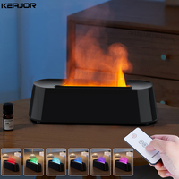 Aroma Humidifier Colorful Flame Fragrance Diffuser 250ML Essential Oil Diffuser USB Air Humidifier Diffusers with Remote Control