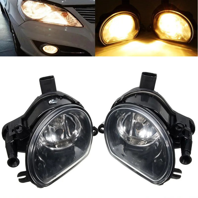 

1 Pair Car Front Fog lights Halogen Light Lamp Foglights 8P0941699A 8P0941700A For Audi Q7 A3 2004 2005 2006 2007 2008 2009