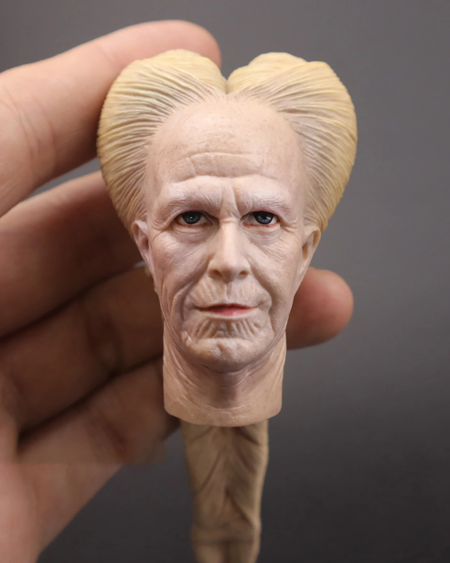 

1/6 Scale Dracula Vampire Head Sculpt Model DIY 12'' Action Figure Toys