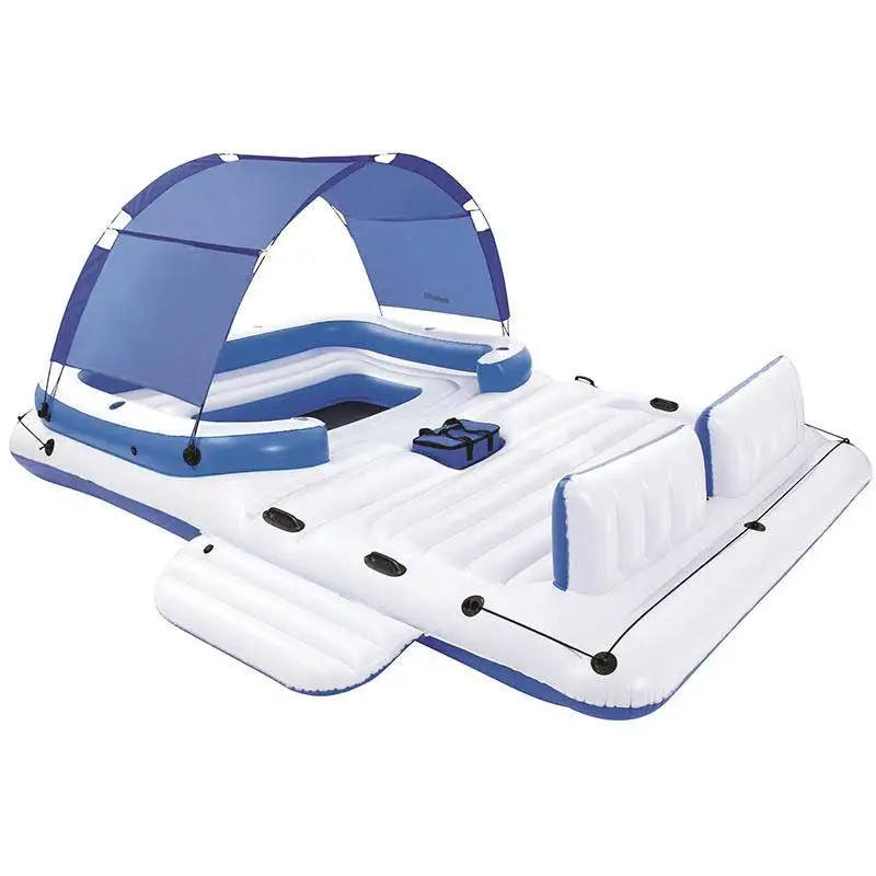 High Productivity Top Sale House Kids Camping Water Inflatable Floating Island Tent