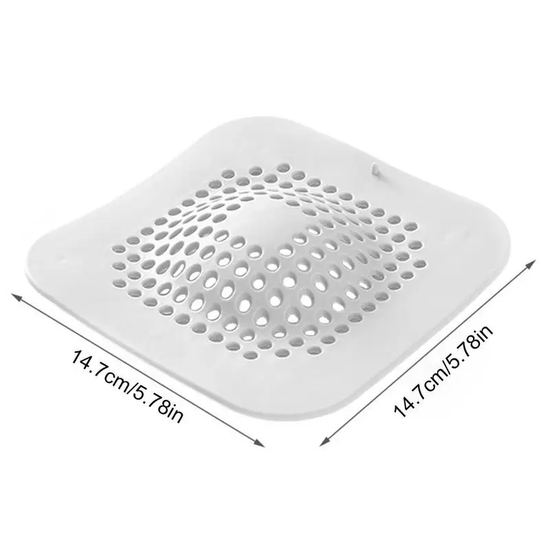 Silicone Sink Strainer Silicone Kitchen Sink Plug Shower Filter Drain Cover Stopper Sink Strainer Hair Catcher For Kitchen Bath