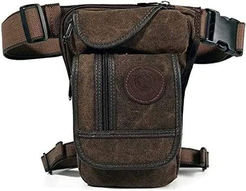 

Многоцелевая мотоциклетная сумка для ног, уличная дорожная поясная сумка, походная сумка для скалолазания, холщовая поясная сумка