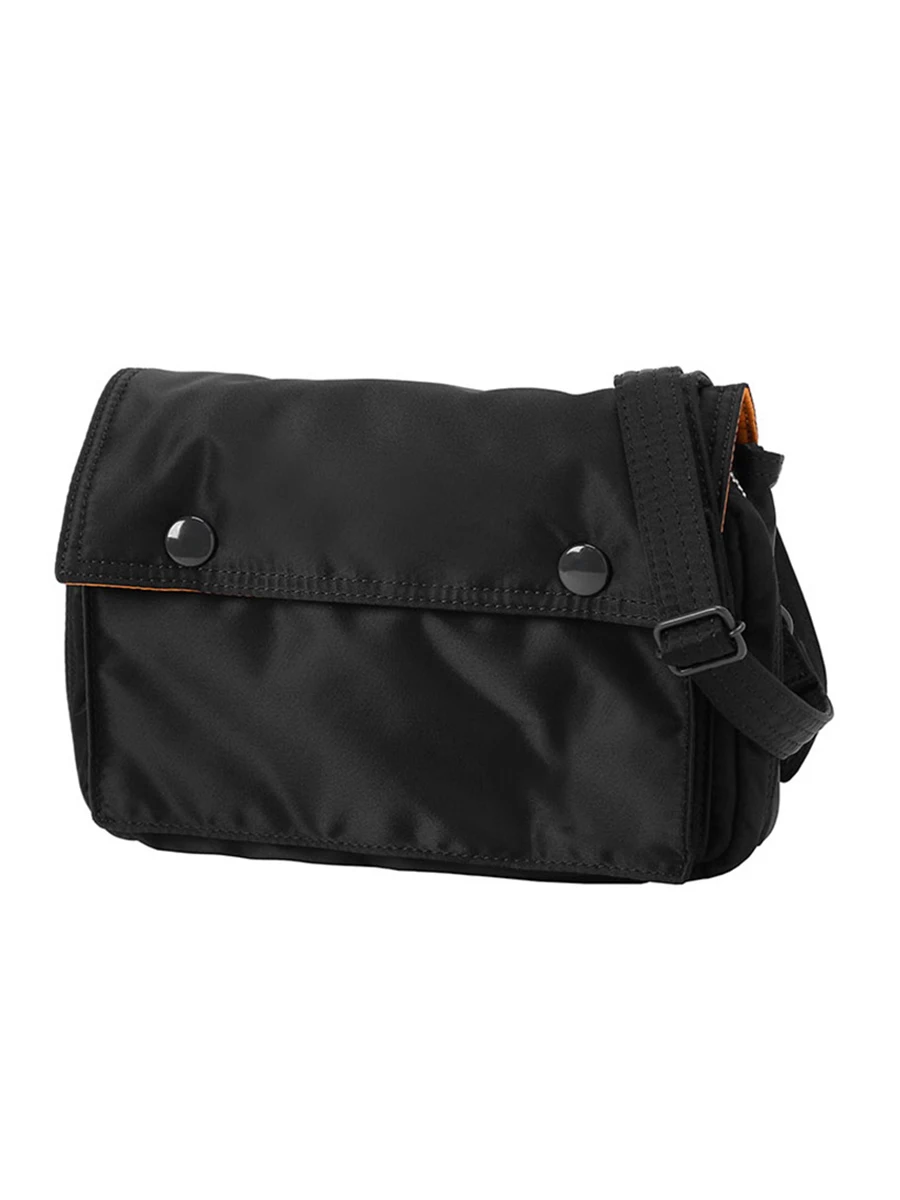 Japanese Style Casual Shoulder Bag Waterproof Men Crossbody Bag Fashion Outdoor Fanny Pack Nylon Cloth Small Men Bag