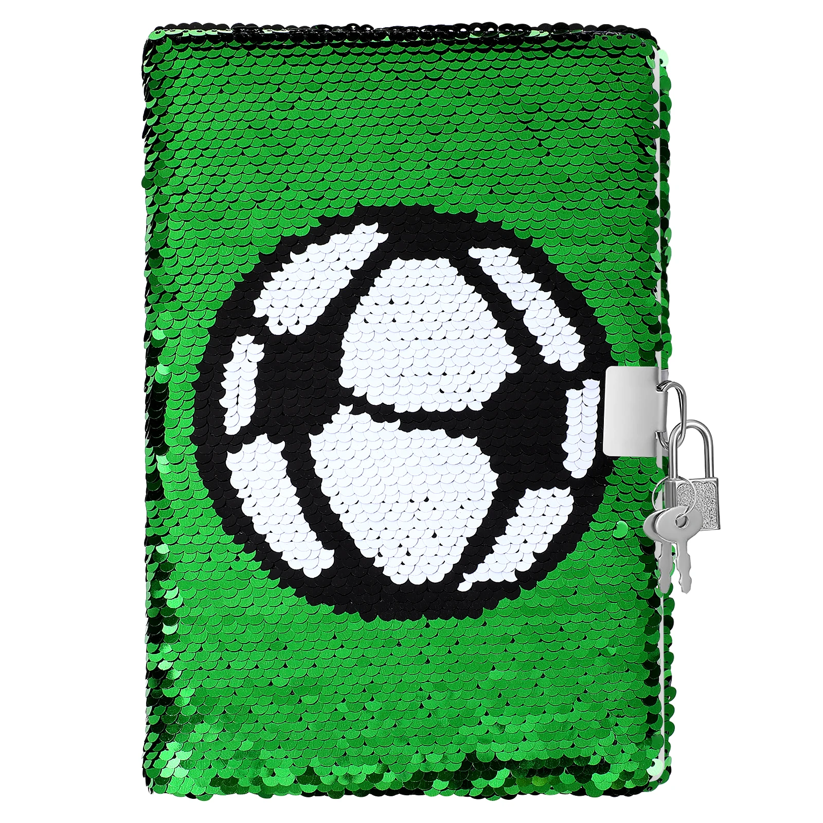 

Sequin Notebook Journal with Sequin Notebook Lock Large Paper Pages Diary Notebooks Travel Writing Ideas Sketches