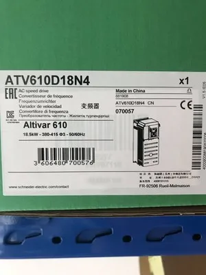 

New Original ATV312HU15N4 ATV312HD15N4 ATV312H018M2 ATV312HU22M2 ATV610D18N4 ATV610U22N4 Inverter