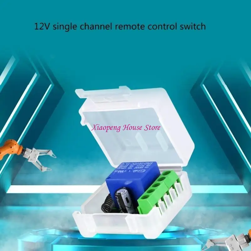 315/433MHz Wireless Remote Control Switches 12V 10A 1ch Relays Relays Receiver 77JC