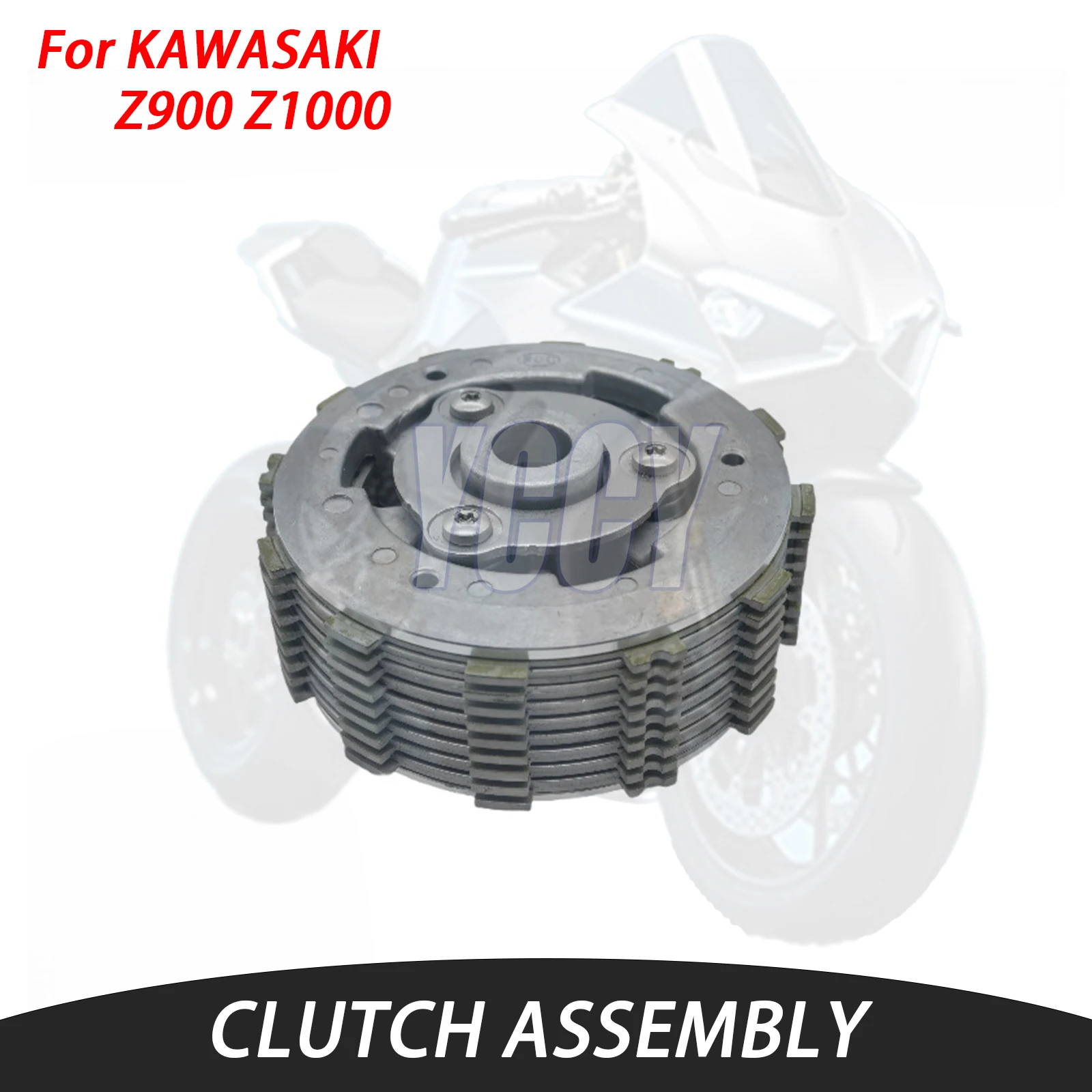 High Quality Motorcycle Engine Clutch Assembly Drum Disc Plate For KAWASAKI Z900 Z1000 Z 900 1000 Sliding Clutch Drum BRANDNEW