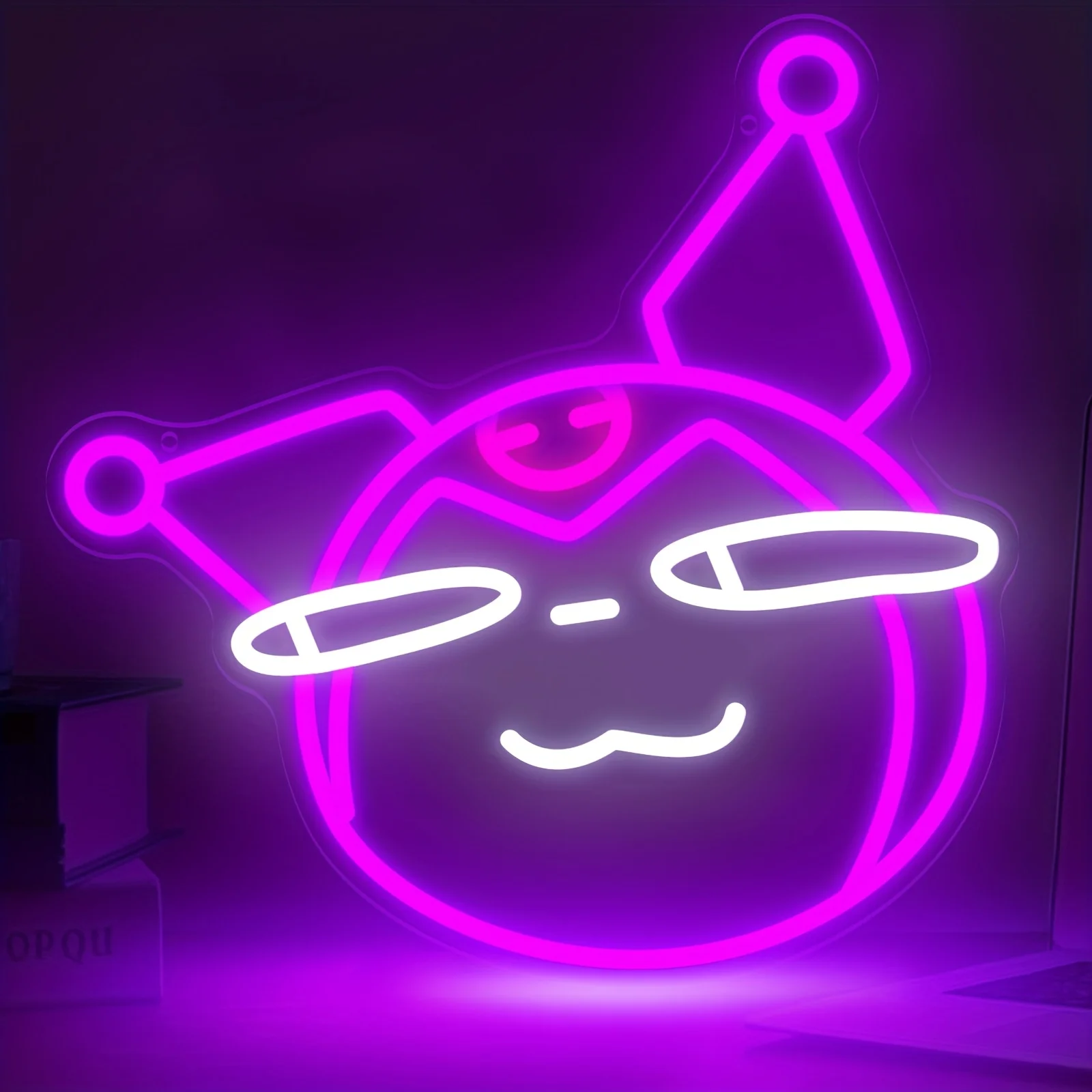 

Cool Emoji Neon Sign LED Dimmable USB Funny Party Bar Gaming Room Decor Aesthetic Wall Light Modern Teenage Room Lighting