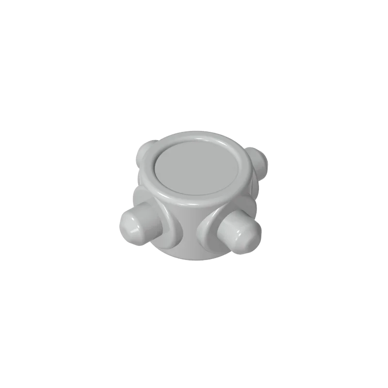 Gobricks 1PC GDS-1038 기술 범용 조인트 벽돌 3L 센터 부품 액세서리 기술 장난감 선물 호환 MOC 빌딩 블록