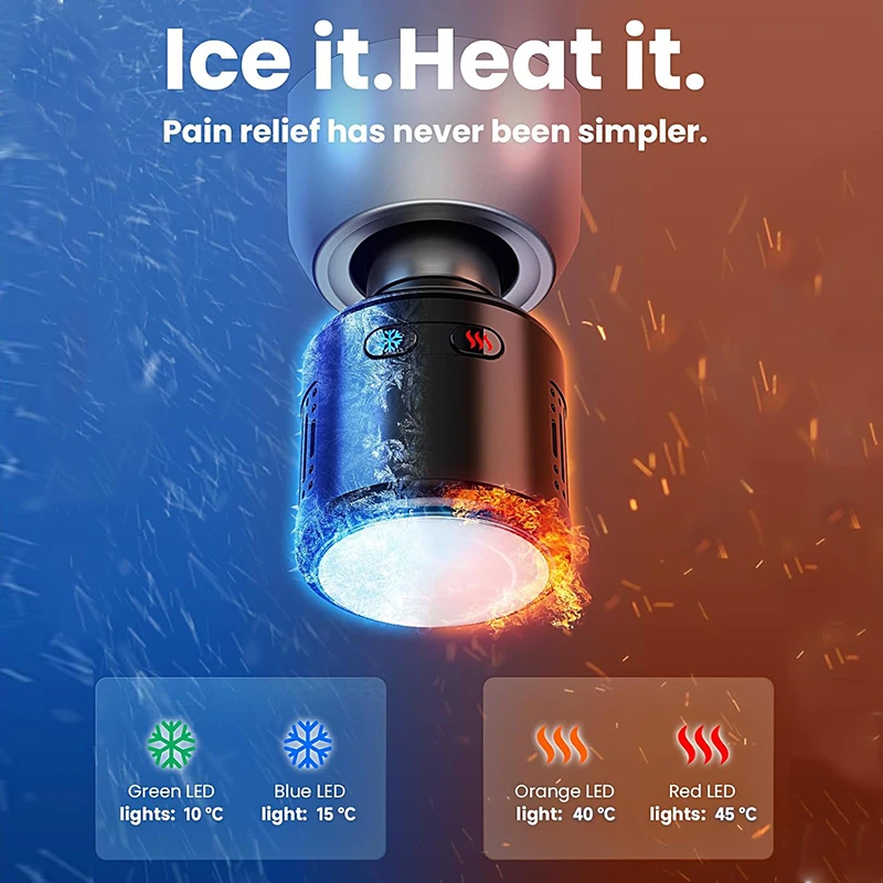 Beoka Heat and Cold Massage Gun Heads Attachments Special Customized Accessories view 5