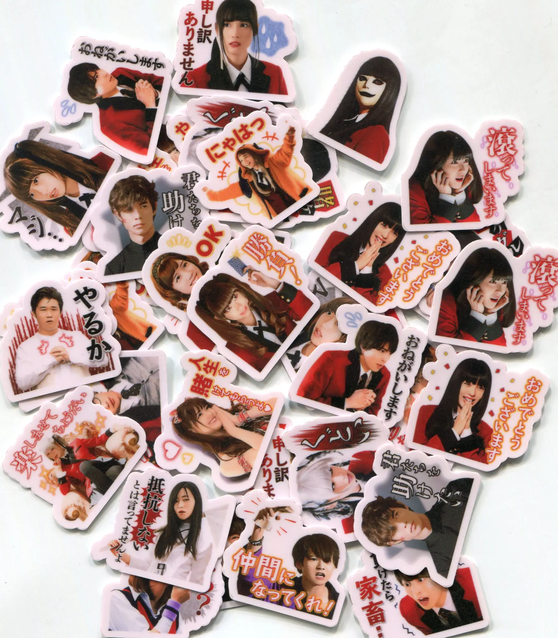 40pcs Meari Saotome Jabami Yumeko  Diy Sticker Z 1493