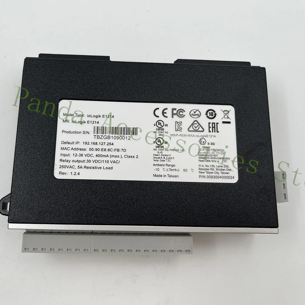 

Удаленный Ethernet I/O модуль с 2 сетевыми портами IoLogik E1214