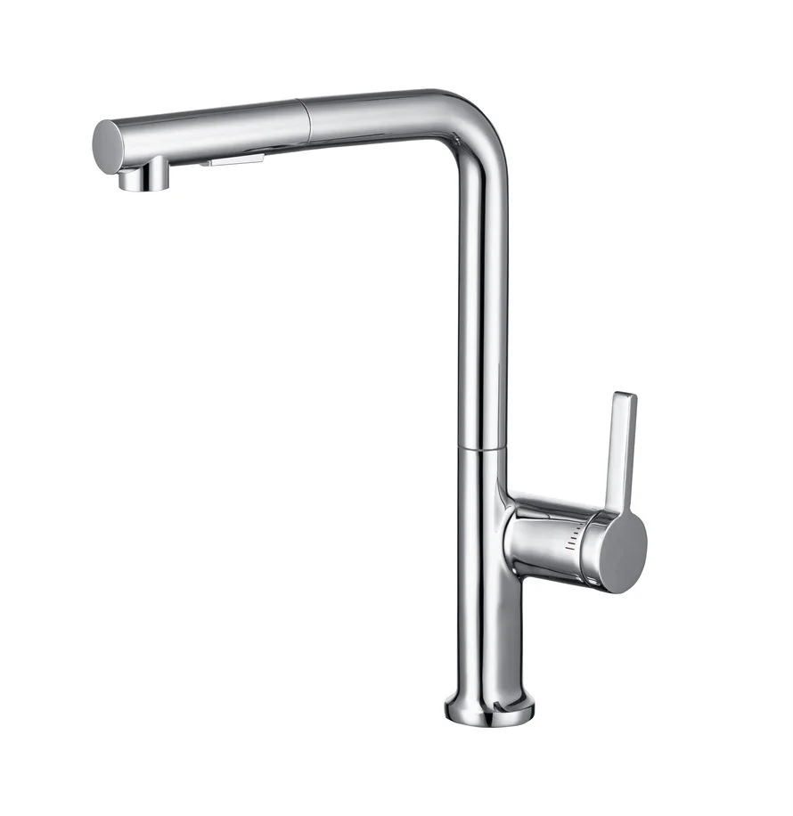 

Full copper, electroplated, pull-out, kitchen, faucet, universal, telescopic, sink
