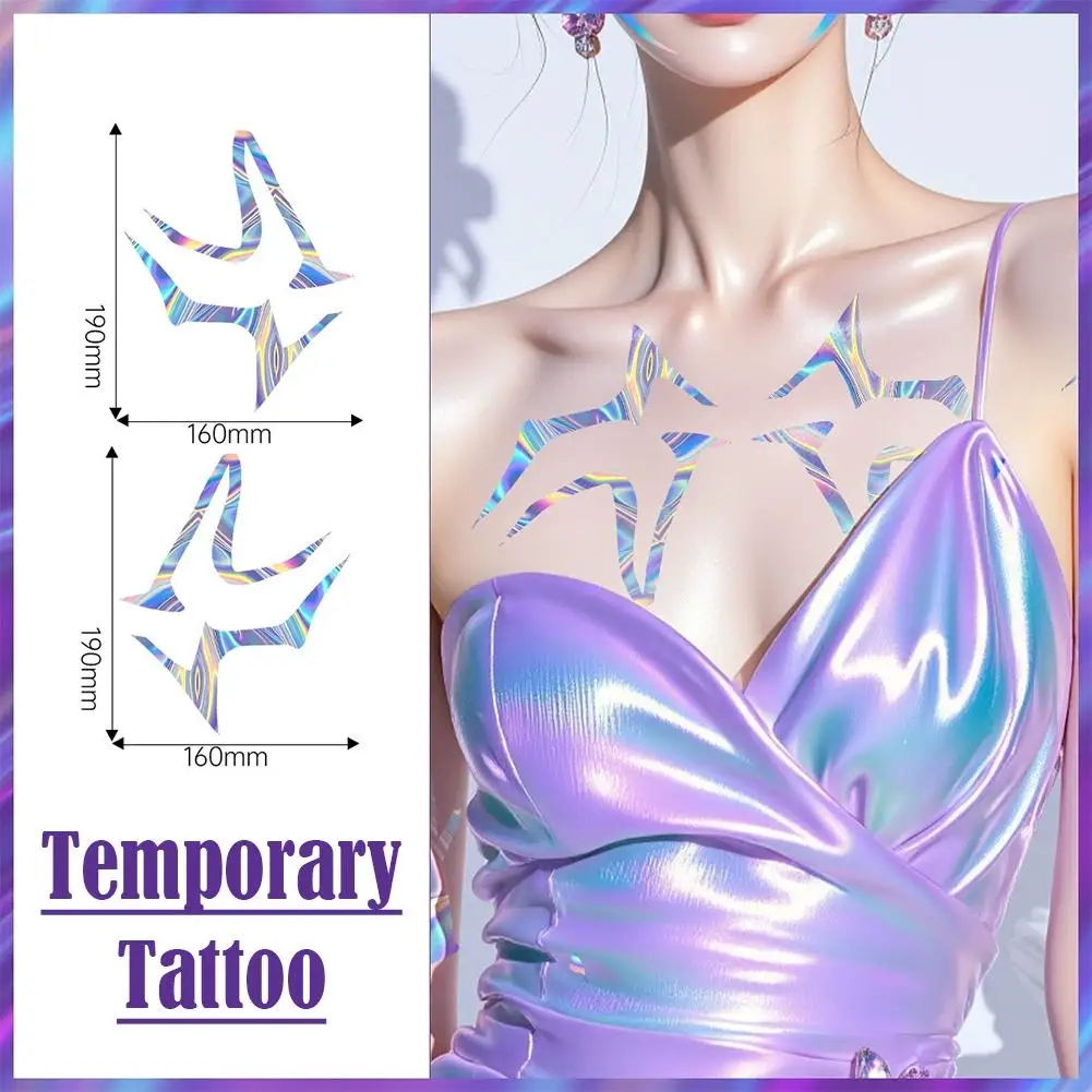 

Аниме Юнина Косплей Поддельные Татуировки Временная Наклейка Бумажная Опора Для Лица Боди-Арт Хэллоуин Водонепроницаемая Долговечная Наклейка