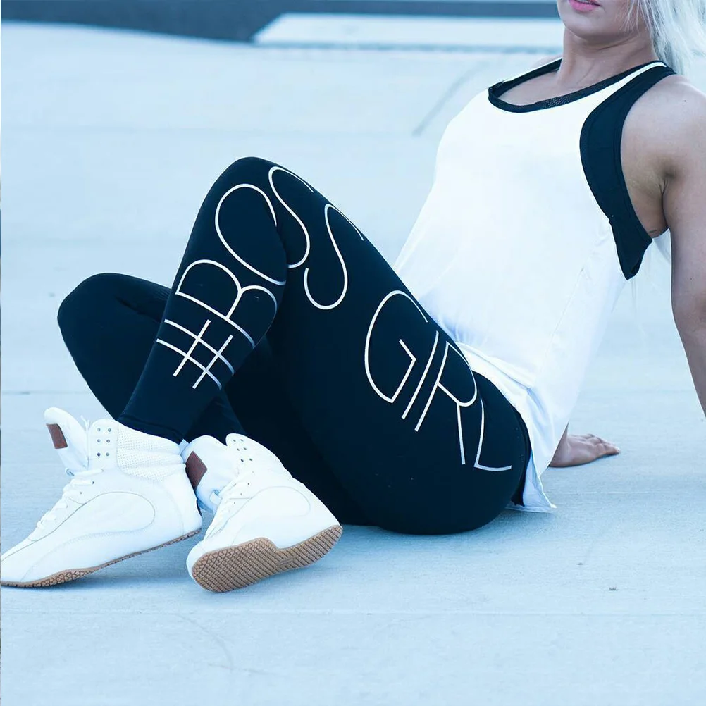 

KESYOO Women High Waist Leggings Workout Yoga Pants Athletic Tights Exercise Fitness Printed Trousers Gym Activewear