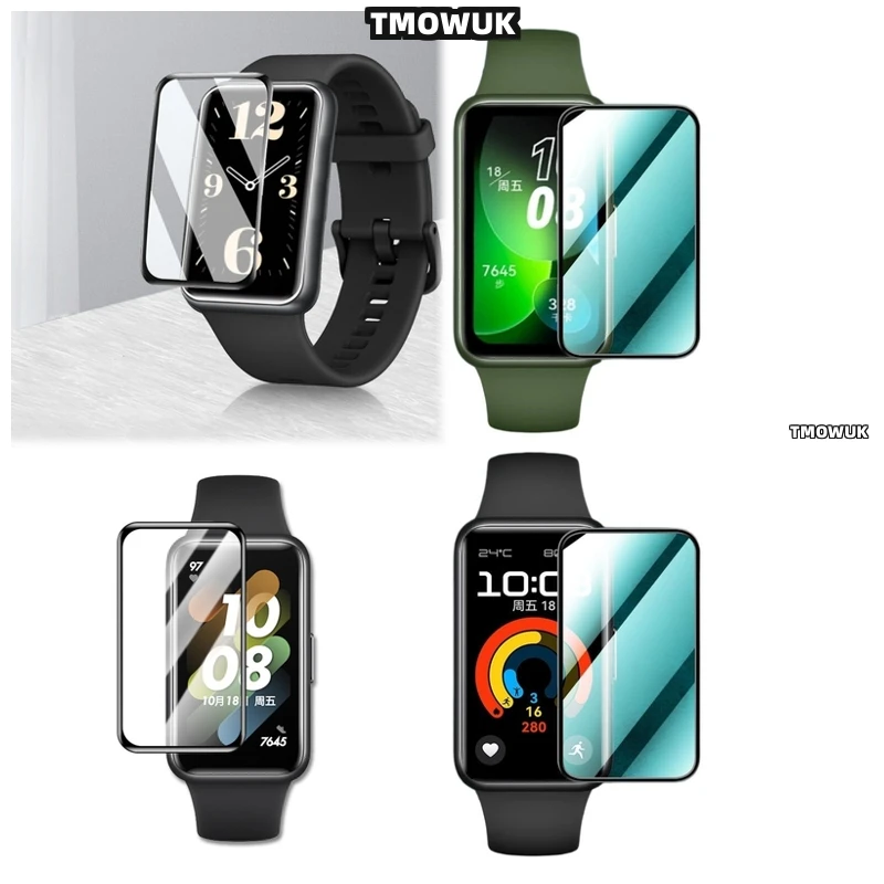 

For Huawei Band 6 7 8 9 10 B6 B7 Watch D2 Fit 3 4 Pro Special Edition, Impact Absorption Layer.