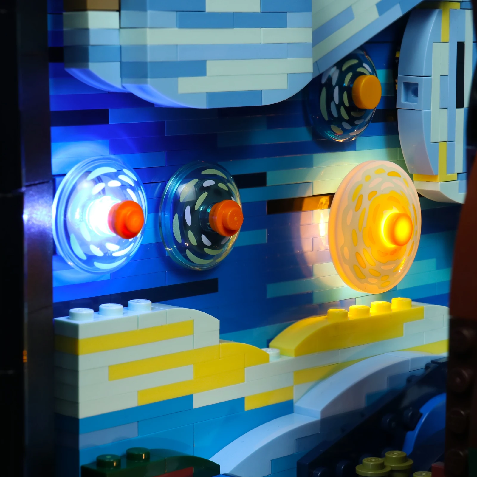 Lazishi LED Light For 21333 The Starry Night Lighting DIY Toys (Not Include the Model)
