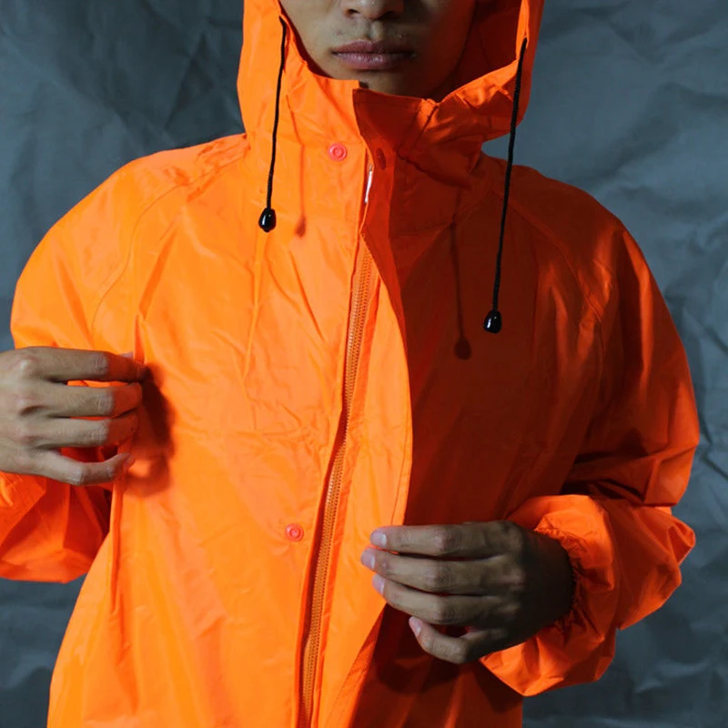 One-Piece Motorcycle Raincoat, Dust-proof Clothing, Work Clothes, Fission Rain Suit, Adult, Fashionable, 1 Pc