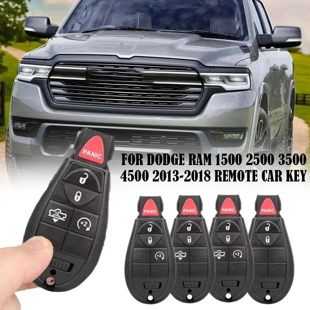 433Mhz Remote Car Key Fob for Dodge RAM 1500 2500 3500 4500 2013-2018 D5U6