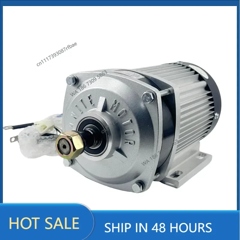1000W 1200W DC 48V 60V 72V Brushless Gear Motor, BM1412ZXF, Direct Current Permanent Magnet Brush Motor