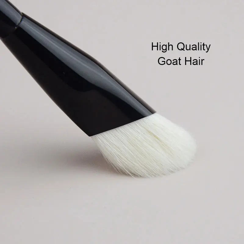 1pc Goat Hair Small Beveled Concealer Makeup brushes Powder contour Angled Foundation Make up brush fingertip multi function