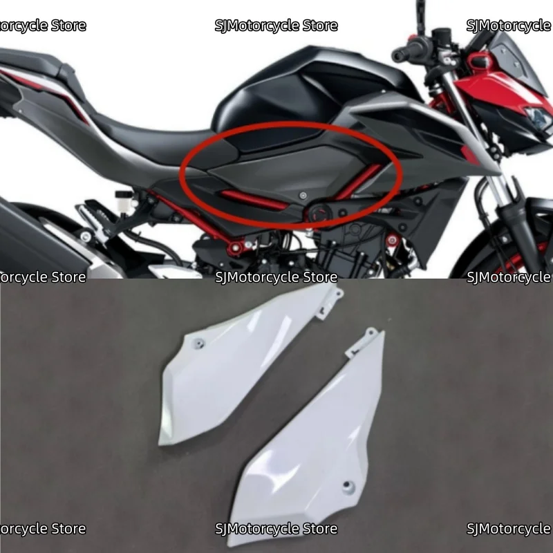 

Motorcycle ABS Gas Tank Side Trim Insert Cover Panel Fairing Cowl Fit for Kawasaki Z500 2024 2025