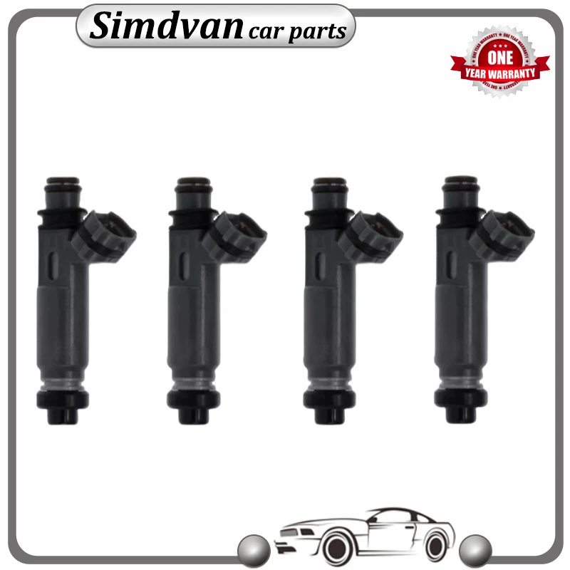 195500-3110 1955003110 Fuel Injectors for Mazda Protege 1.5L 1997-1998 1.6L 1999-2003 842-12122 84212122 2970024 Z59913250