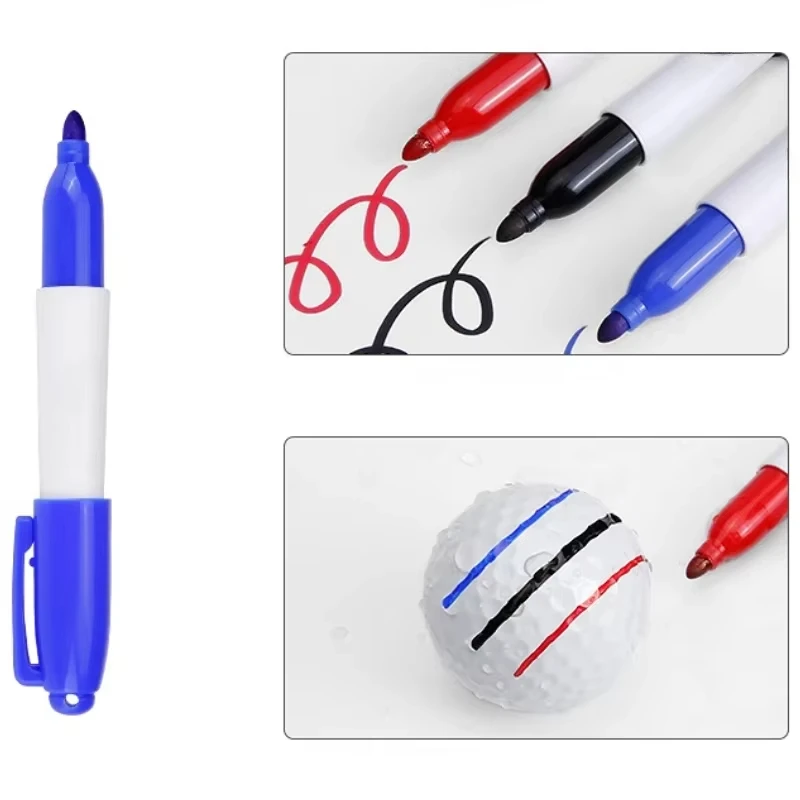 PGM 3pcs Golf Marker Special Marker Is Waterproof, Not Easy To Fade and Easy To Carry