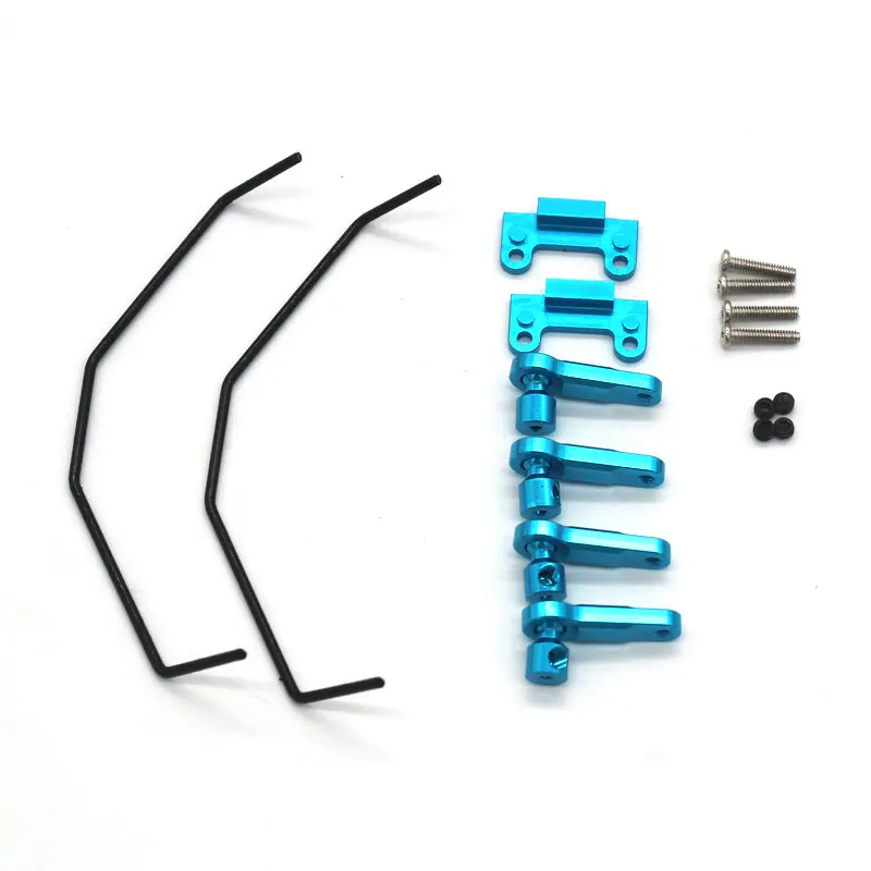 Wltoys 144001 144010 124016 124018 124007 124017 124019 RC mobil kendali jarak jauh logam upgrade aksesoris Anti-roll bar set