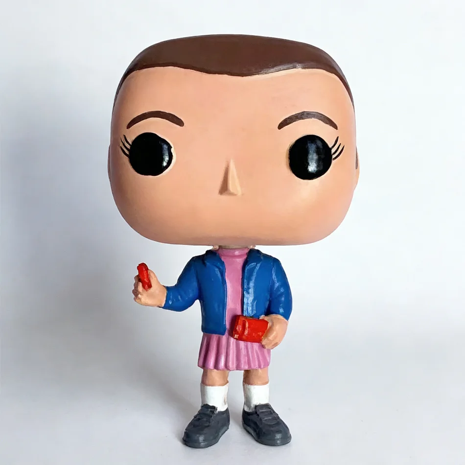 Anime Stranger Things Figuur Jane Ives/Will Byers/Mike Wheeler Action Figure Cosplay Vinyl ornament Figuren Speelgoed Nieuwjaarscadeau