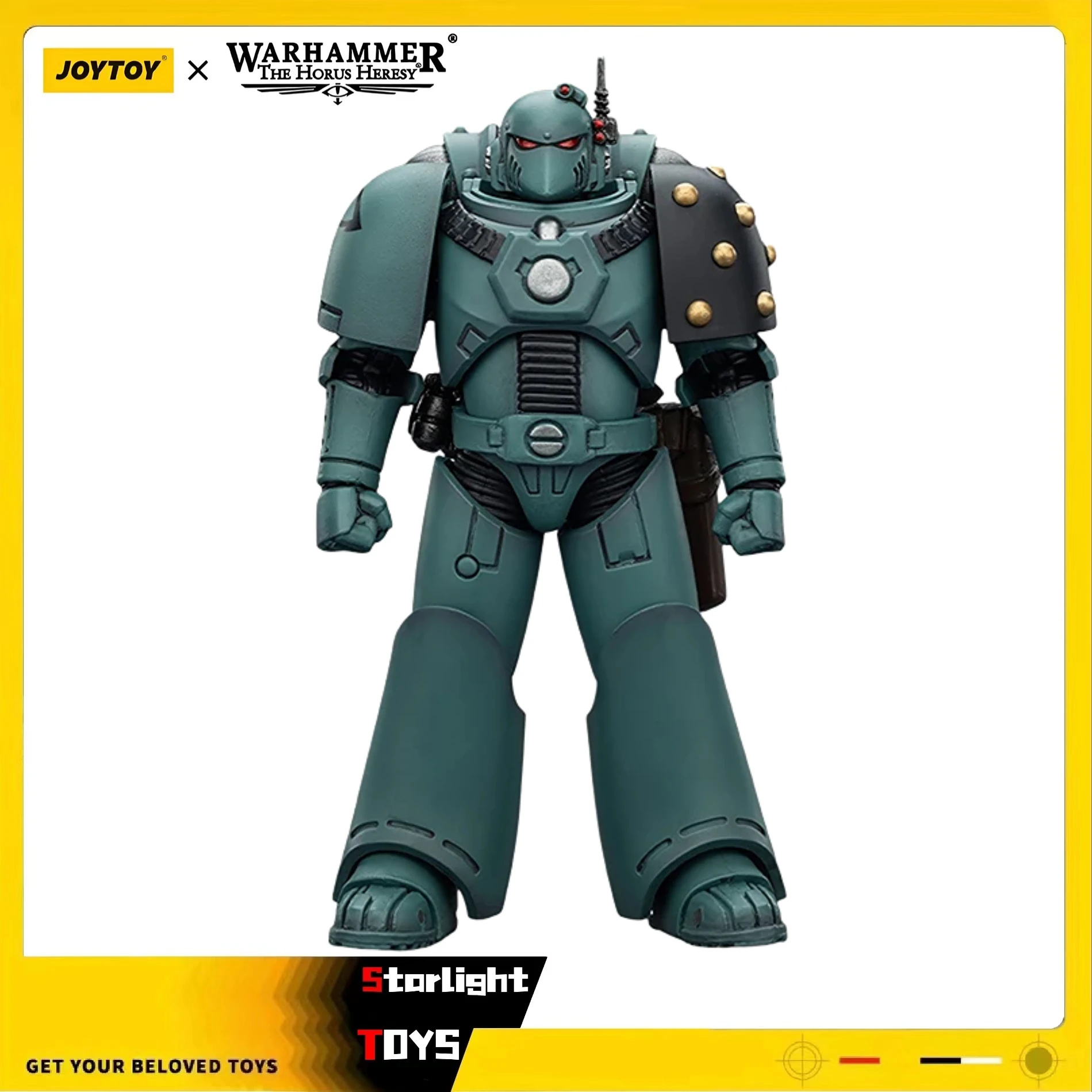 

【Pre-sale】JOYTOY Warhammer 40K Sons of Horus MKVI Tactical Legionary 1/18 Action Figure Toys Collection