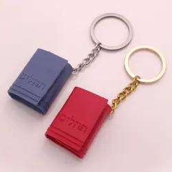 Pocket size tehillim mini tehillim keychains leather book of psalms tehillim keychain Hebrew