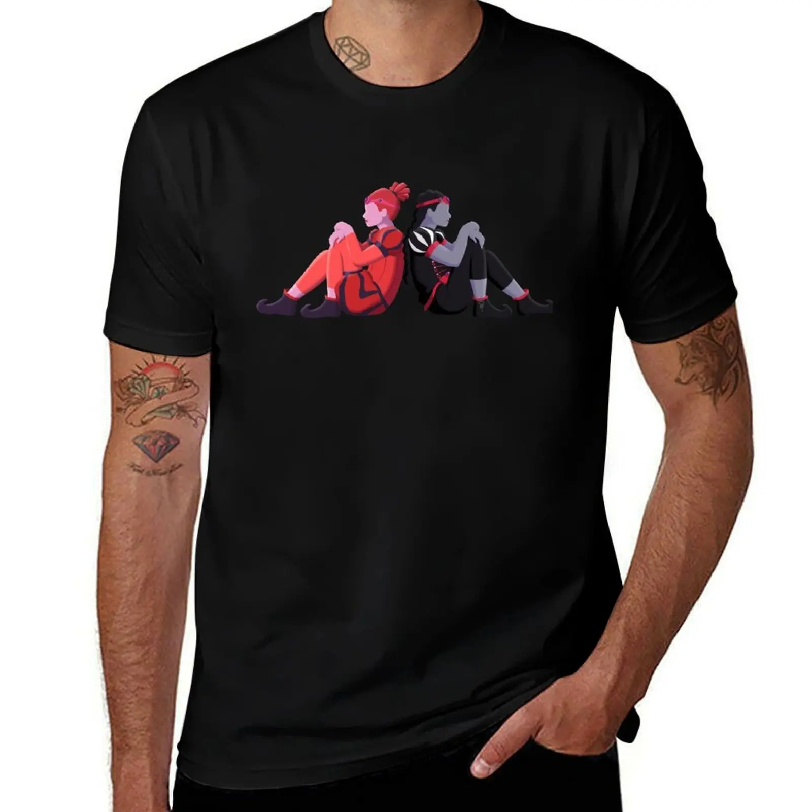 Jet and Ruby Rocks T-Shirt man t shirts high quality luxury brand T-Shirt