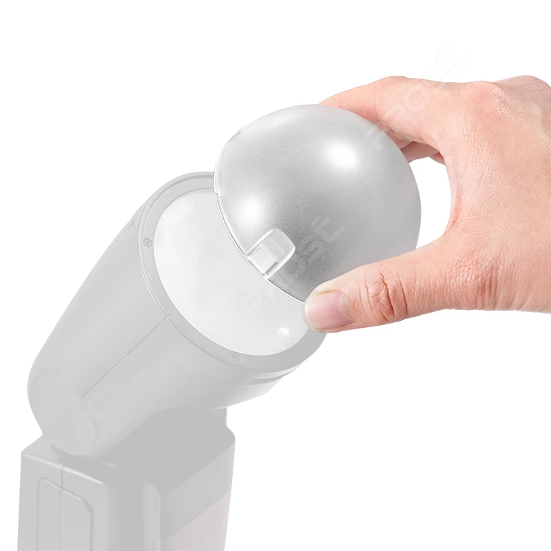 AK-R11 قبة الناشر استبدال ل Godox V1 برو V100 AD100Pro فلاش مستدير الرأس/AD200/AD200Pro/لقطع غيار سلسلة فلاش V1