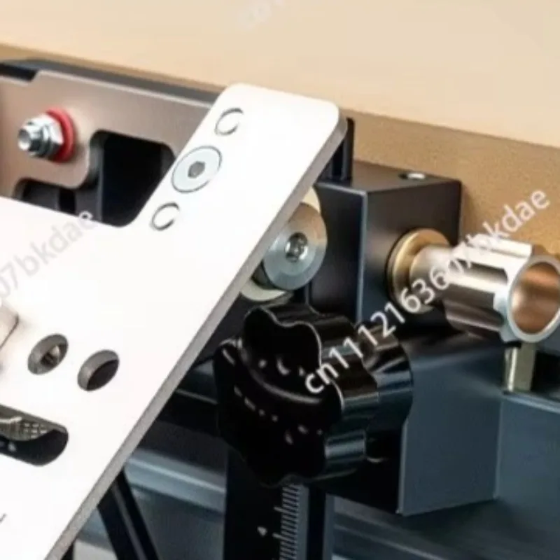 20mm Center-Guide Track Saw Flip-Up Hinge for Woodworking Table, Hole-in-Table System 40