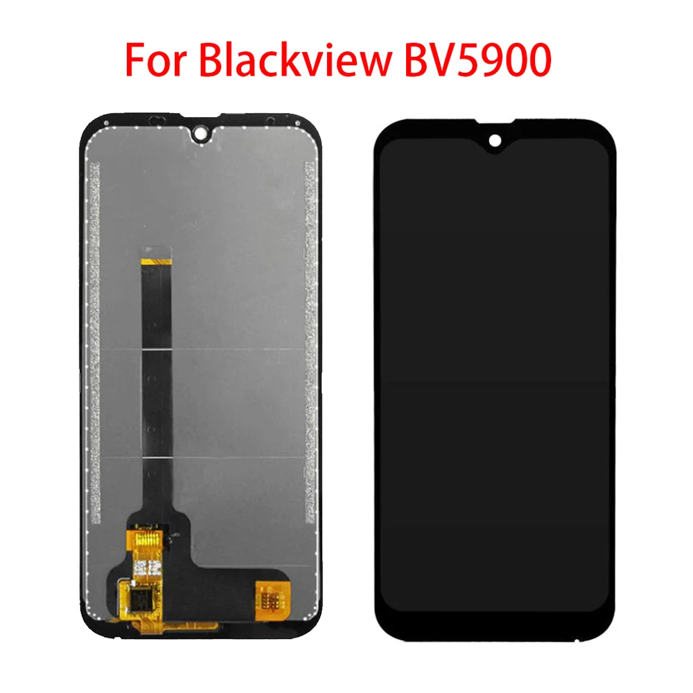 Layar sentuh tampilan LCD untuk Blackview BV4900 BV5100 BV5500 BV6300 BV6600 BV6800 BV7100 BV8800 BV9100 BV9200 BV9500 BV9800 Pro