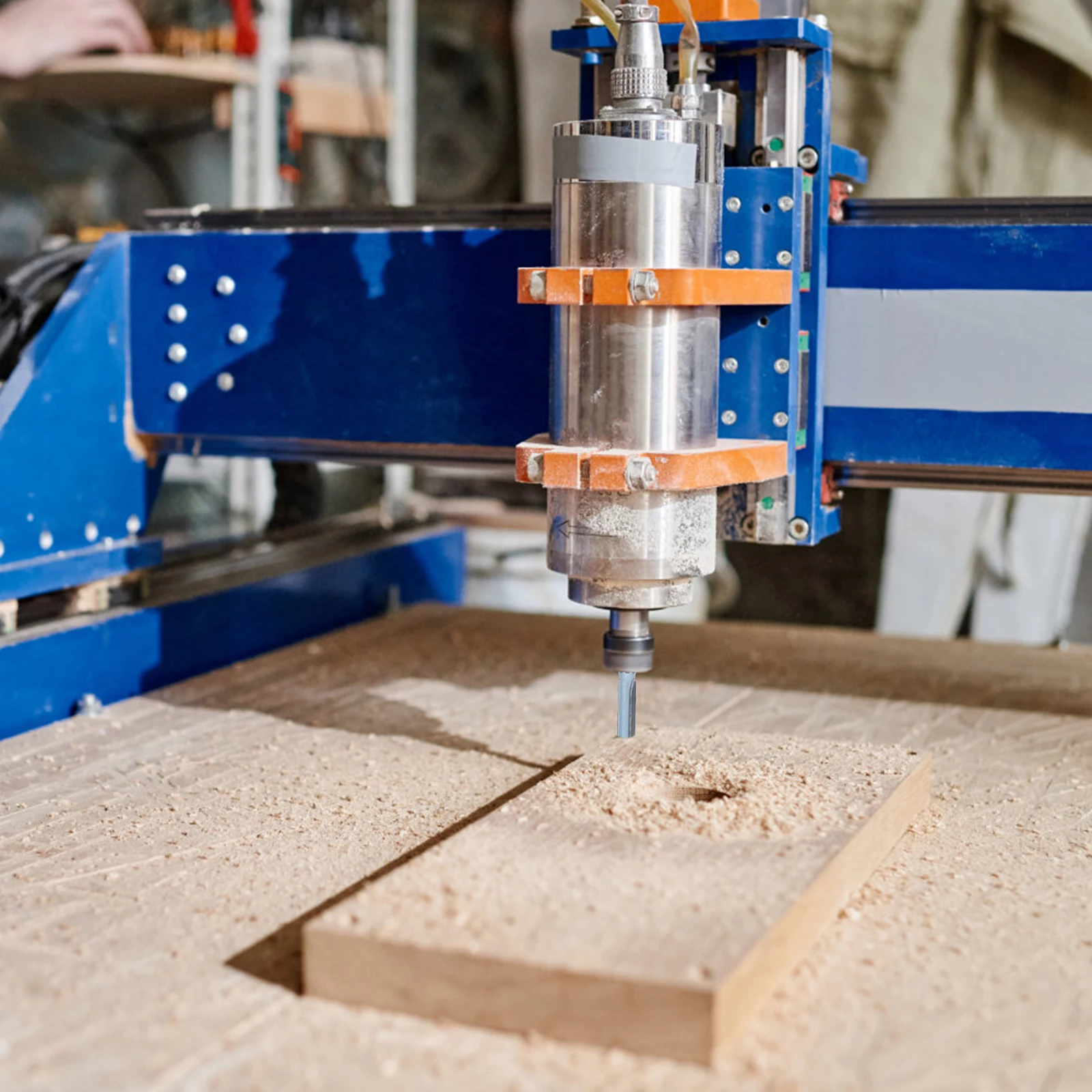 

Double Flute Router Bit 1 2 Inch Shank 2 Inch Cut Length Grooves Flush Trim Milling Cutter Straight Slot Plywood Wood