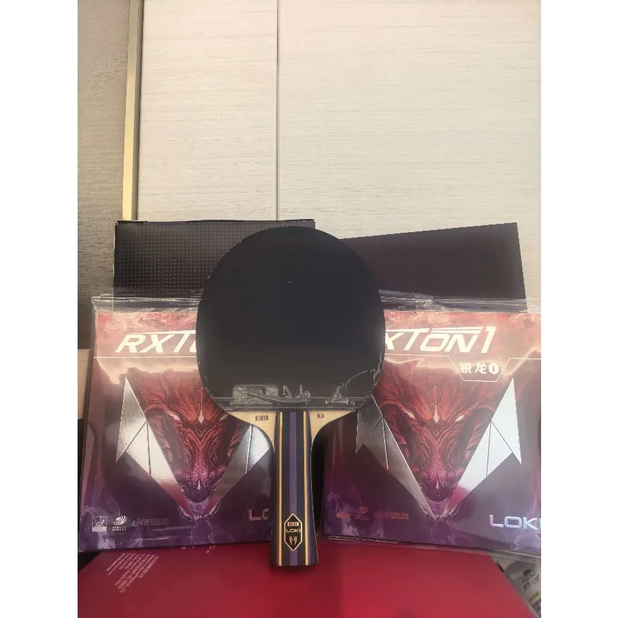 LOKI KIRIN K3 Ping Pong Blade 5W2C Carbon Fiber Table Tennis Racket DIY Gluing Combo Training Blade