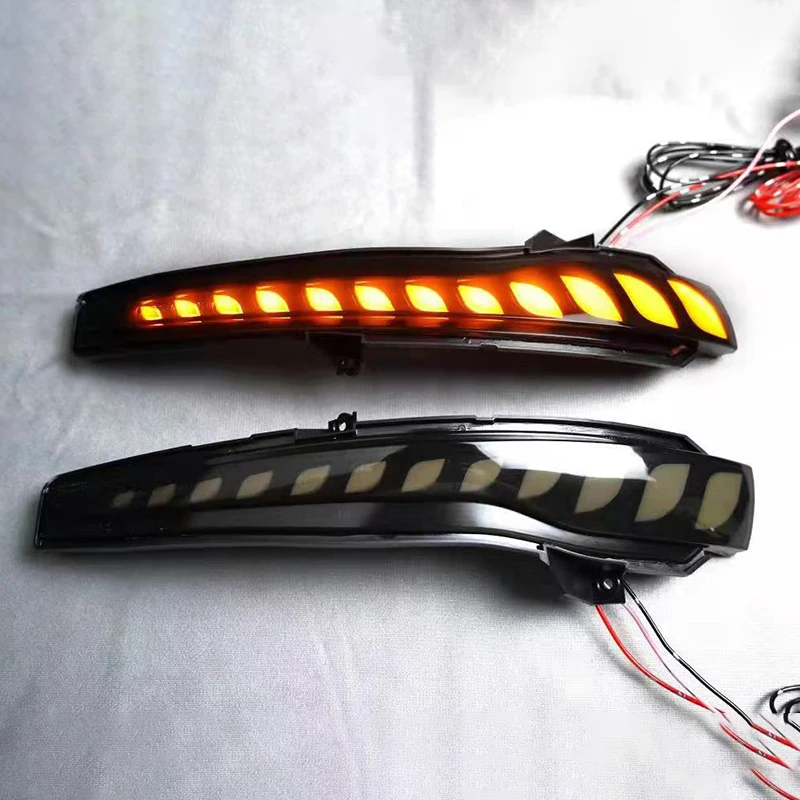 

For Mercedes Benz GLA GLB GLC GLE GLS Class Rearview Mirror Indicator Dynamic Scroll LED Turn Signal Light