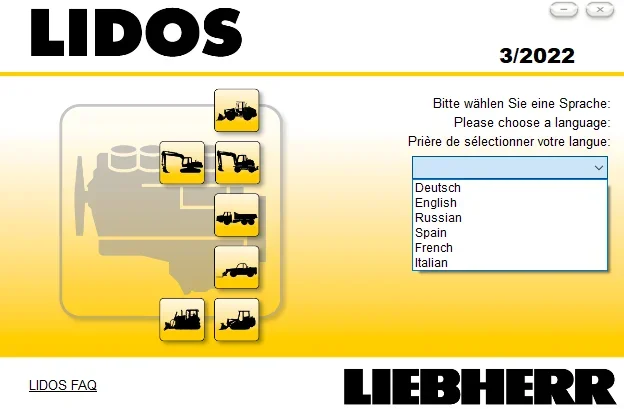 

Liebherr Lidos 2022, все детали и обслуживание, полный комплект в автоном режиме + USB-диск + многоязычный электронный сигнал