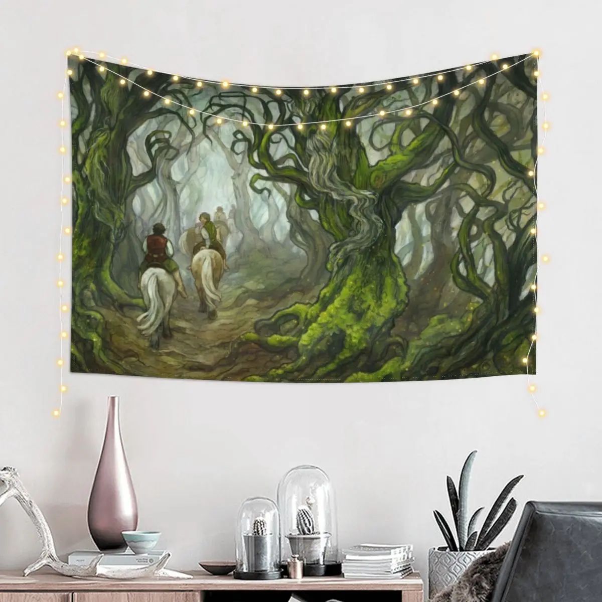 The Old Forest (borderless) Tapestry Wall Carpet Aesthetic Room Decor Tapestry