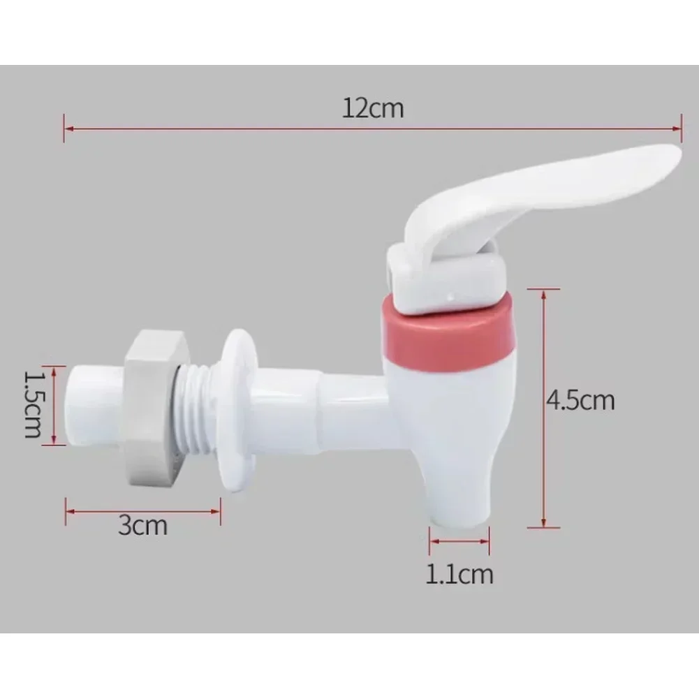 Standard Thread For Water Faucet Switch For Cold Hot For Water Dispensers Lightweight Plastic Construction For Everyday Use