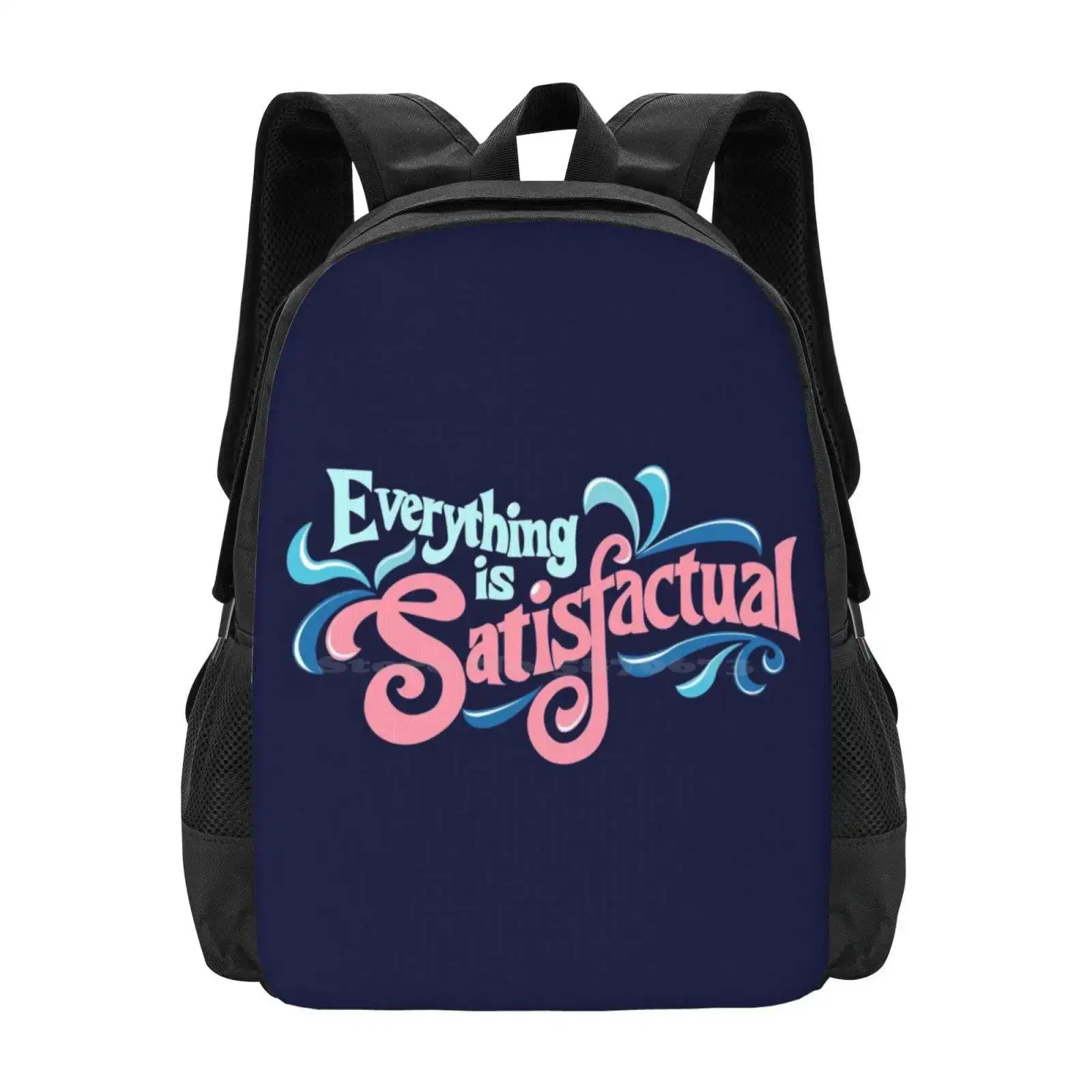 

Splash Mountain-Everything Is Satisfactual Hot Sale Backpack Fashion Bags Splash Mountain World Walt Space Mountain Cute Summer