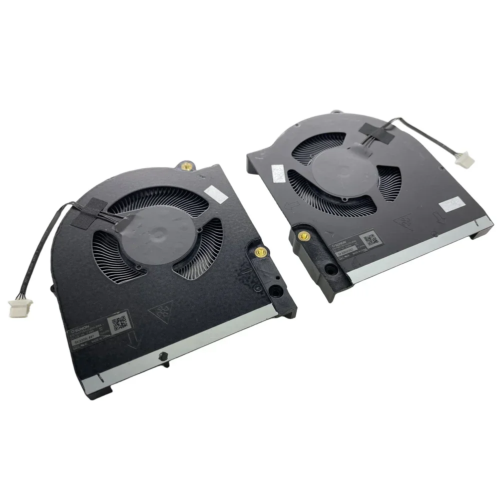 Replacement Laptop CPU+GPU Cooling Fan for Dell Alienware M15 R7 M15R7 Gaming Laptop 15.6-inch Series DC12V 0.48A