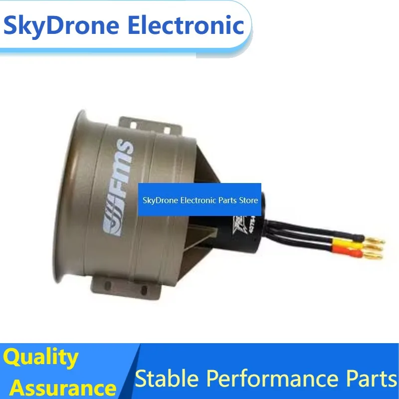 SkyDElFMS 90MM Pro 12 Blades Metal Ducted Fan EDF With 4075-KV1500 Inrunner Brushless Motor For RC Airplane Fixed-wing RC Aerocr
