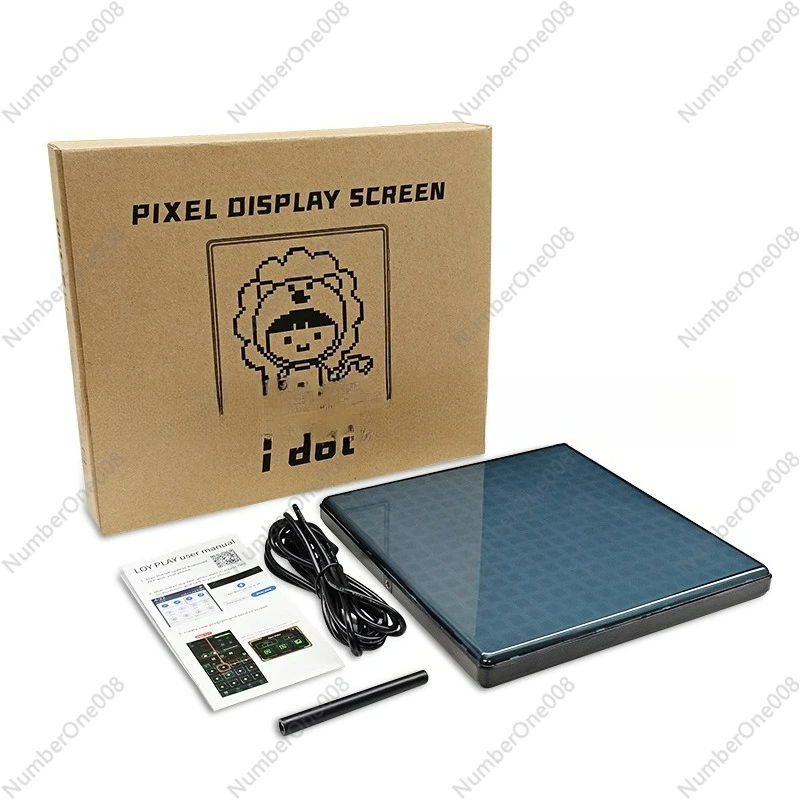 

Desktop led bluetooth pixel picture frame screen DIY customized sticker ornament matrix APP