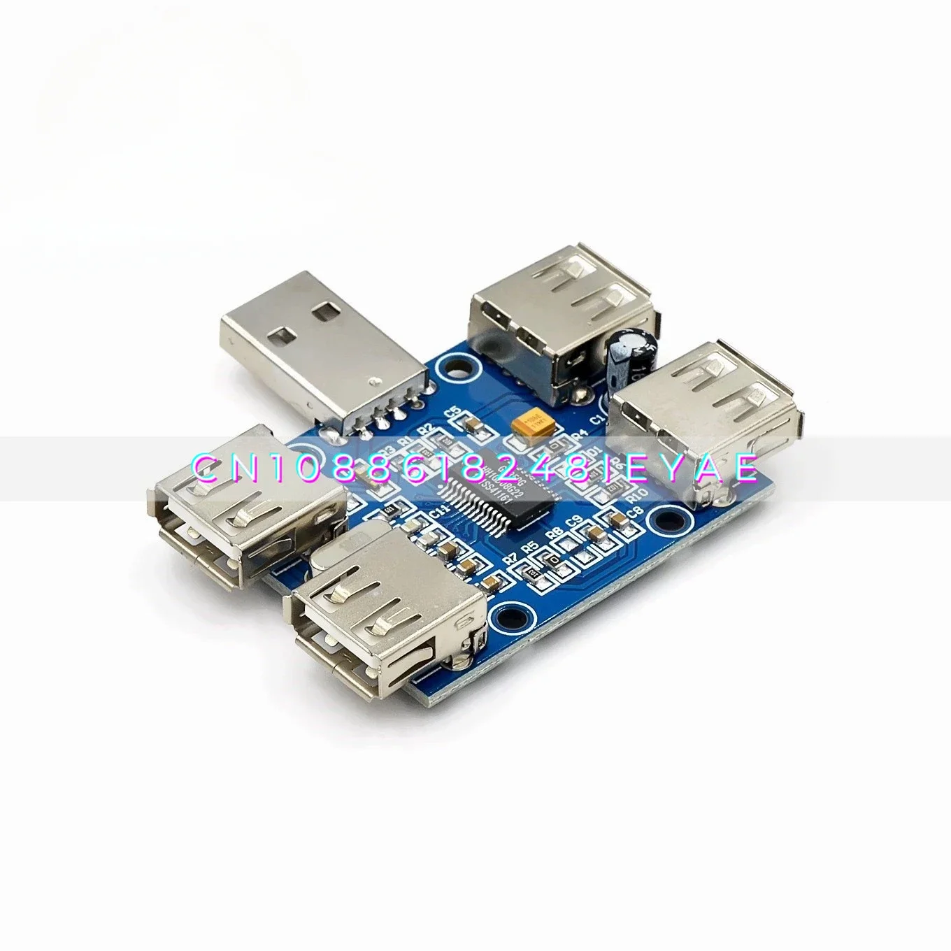 

USBHUB USB2.0 Концентратор-концентратор 4-портовый контроллер USB-модуль расширения GL850G Чип