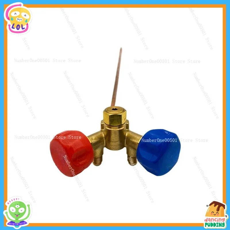 Recovery  Refrigeration Valve High Low Side Angle Valve Refrigerant  Hand Shut Off Tool